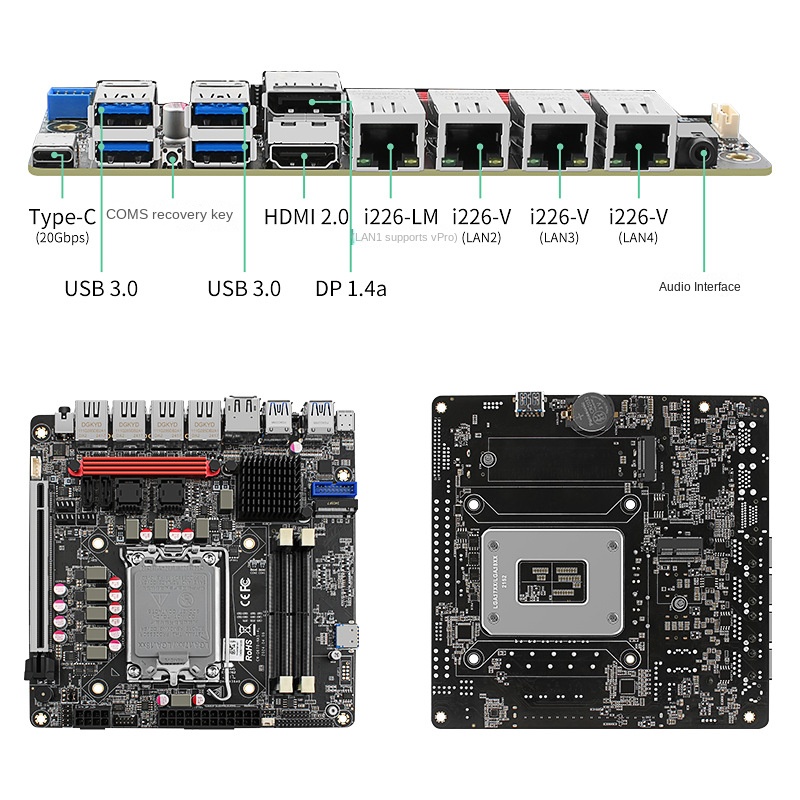 NAS server motherboard