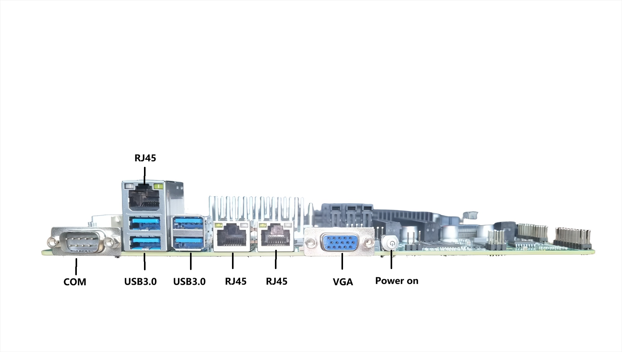 Single CPU server motherboard