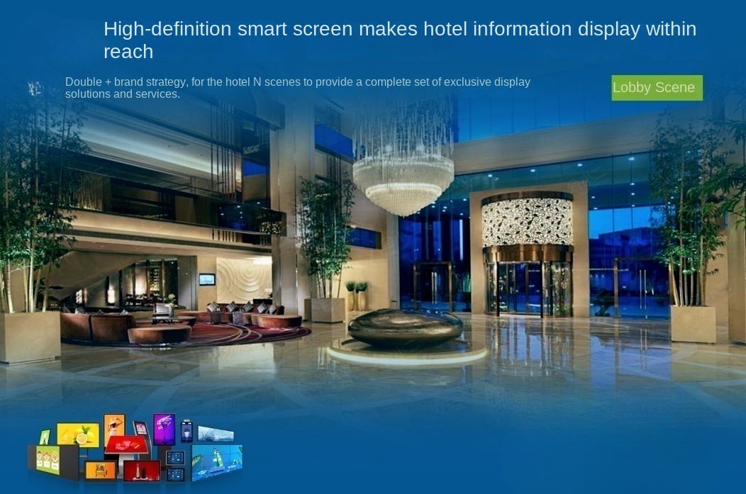 Hotel Scene Commercial Display Solution