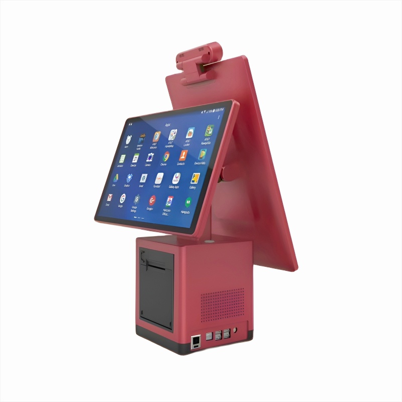 double-sided screen cash register