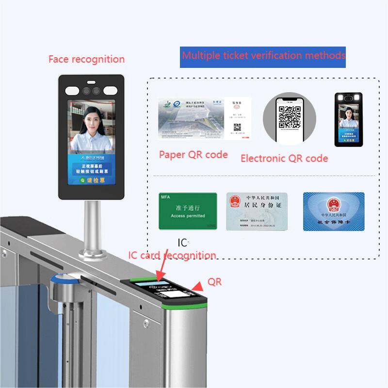 Infrared 3D facial recognition all-in-one machine