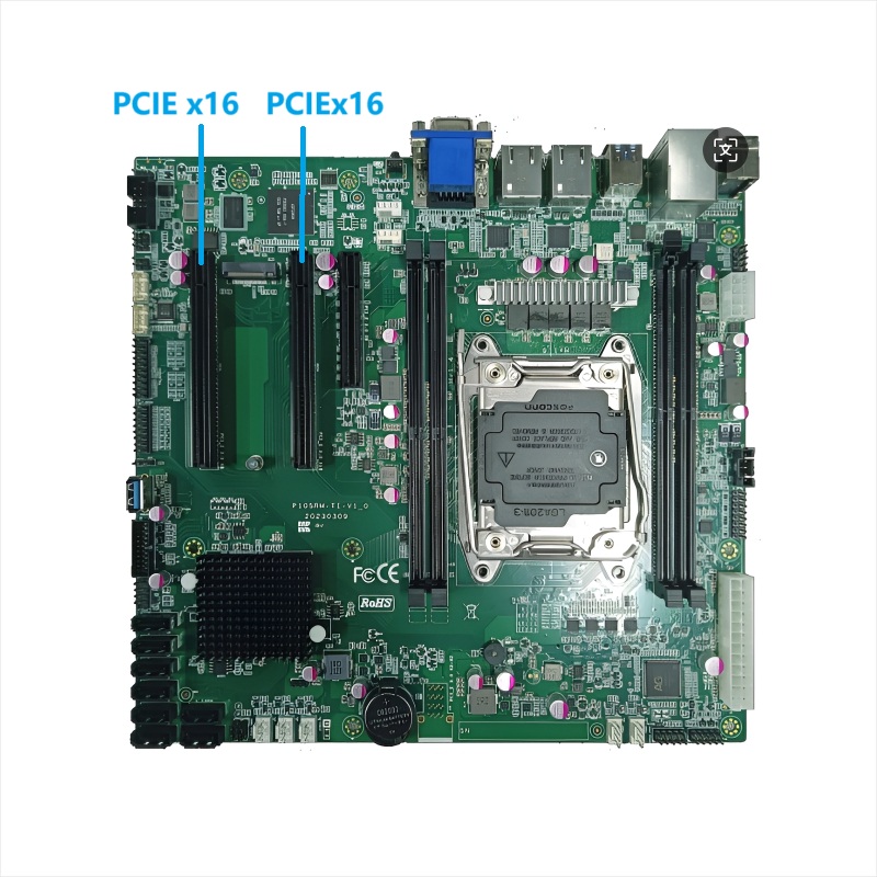 Single channel E5 IOT motherboard