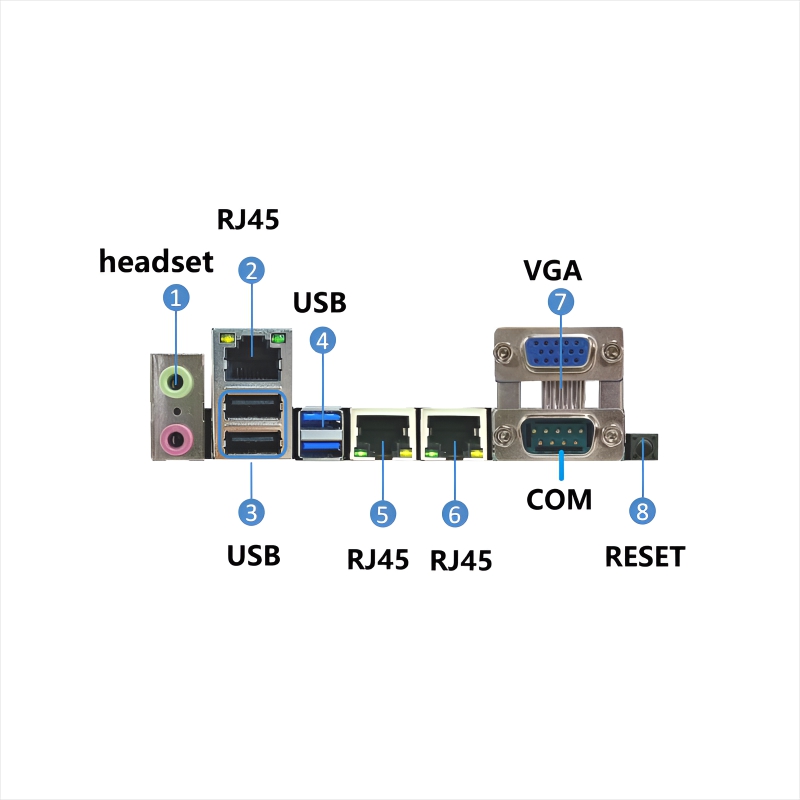 Single channel E5 IOT motherboard