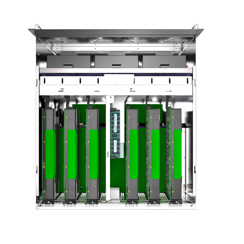 XEON Single CPU 6 Card Server