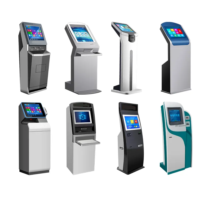 Multi functional self-service machine for terminal payment inquiry and ticket retrieval