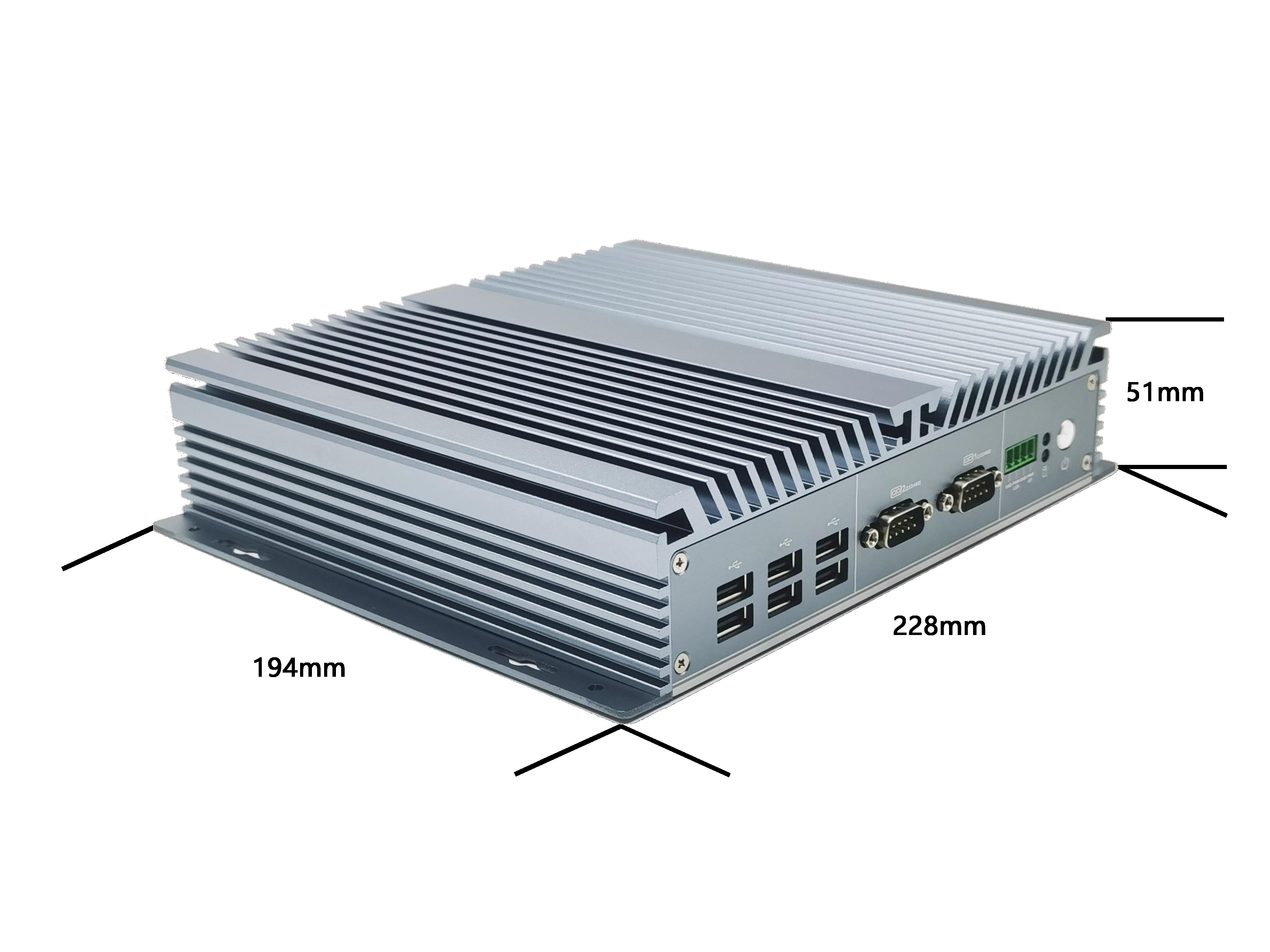 Fanless Cooling Industrial Controller