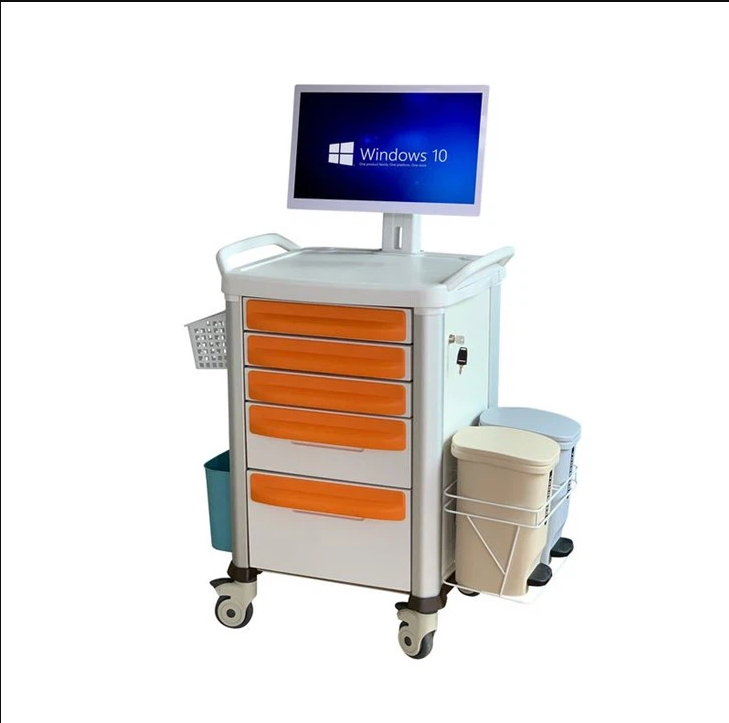 Nurse Work Station with AiO Computer